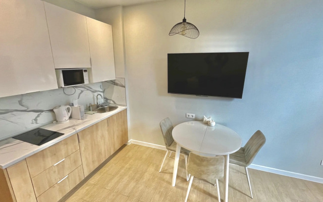 Apartament Green v Rezidentsii Baykalskiye Kholmy