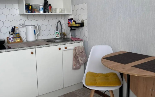 Квартира эстетичная и уютная двухуровневая студия