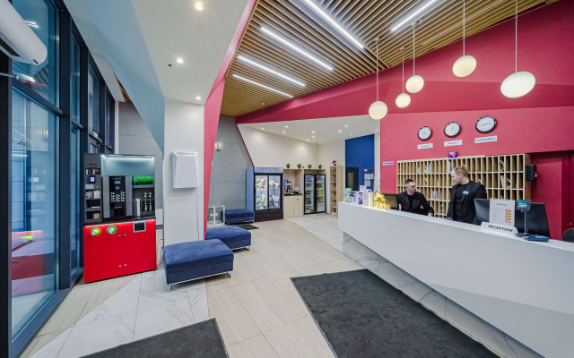 Апартаменты Rooms in Radius Central House с видом на город(11 этаж)