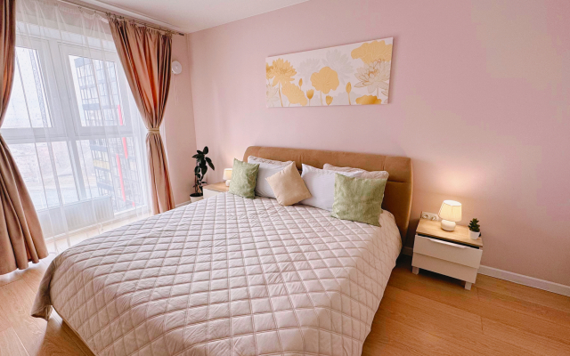 Квартира Nasutki38 Персиковый пломбир