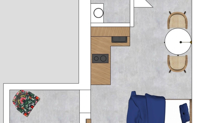 Квартира Уютная студия в самом центре города