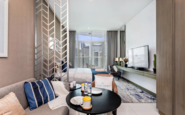 Апартаменты Dubai Canal view at DAMAC Maison Prive