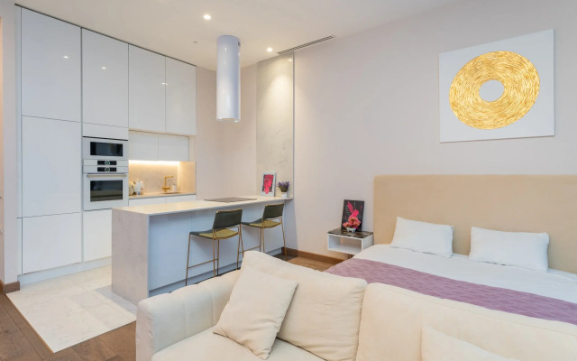 Sky Moscow City s shikarnim vidom na vse bashni Moskva city Apartments