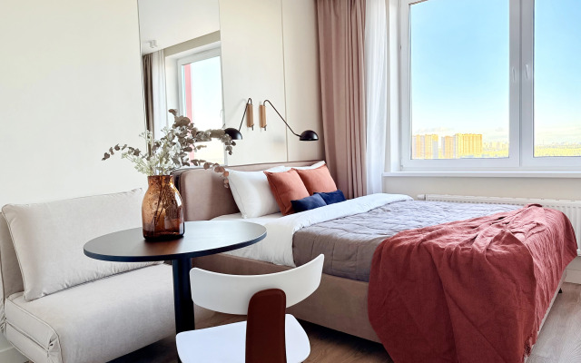 Квартира Cтудия на улице Анны Ахматовой 11к3