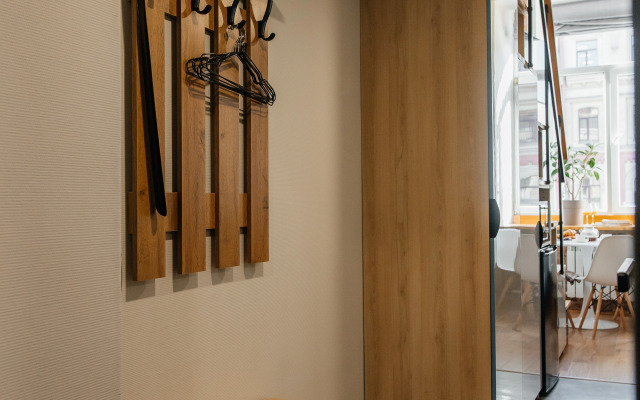 Апартаменты ApartH с видом на город и камином