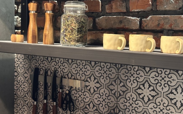 Gnѣzdo S Kaminom i Dvumya Spalnyami Private House