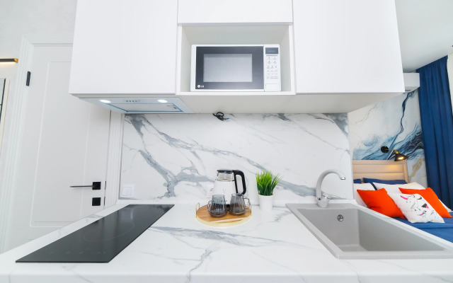 Апартаменты 131 с дизайнерским ремонтом в ЖК Кислород