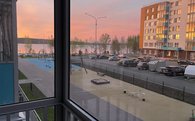 Otlichnaya yevrodvushka na beregu Onego Flat