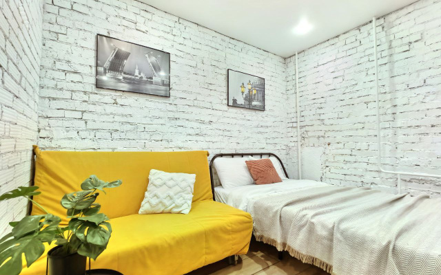 Kvartira Studia v stile Loft radom s GBU Gorodskoj kliniceskoj bol'nicej No1
