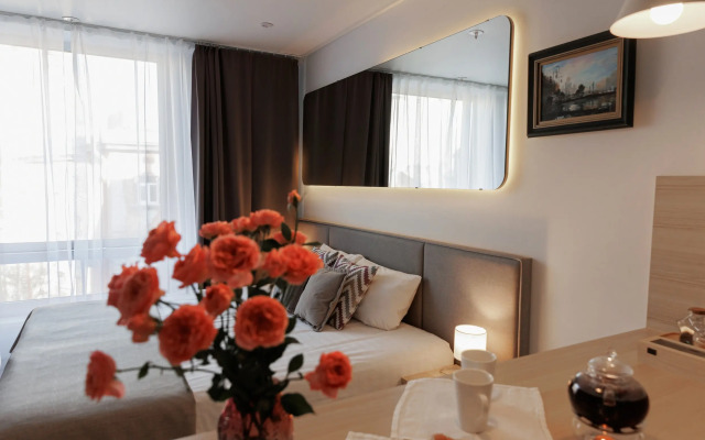 S restoranami i laundzh-zonoy v kholle Apartments
