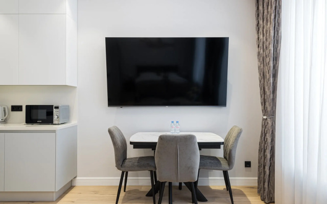 Flat Inn v ZHK dom "Chkalov" 15 etazh na Kurskom Vokzale Apartments