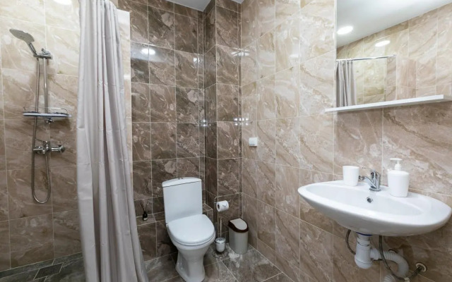 Двухкомнатные апартаменты Этажидейли возле ЖД вокзала