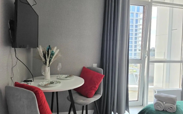 Апартаменты Студия для двоих с балконом от Славно