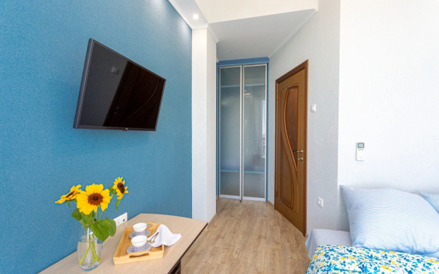 Апартаменты Романовский Lamare Двухкомнатные с  Балконом и Видом на Море