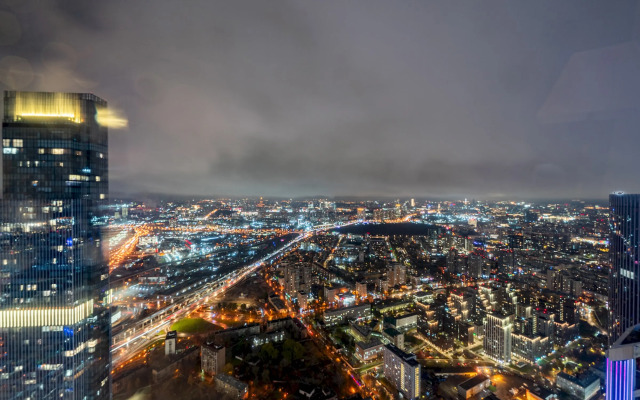 Апартаменты 77 этаж Москва Сити 2х комнатные