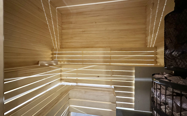 Частный Дом Барнхаус №2 на 10 гостей, с дровяной баней и горячим чаном