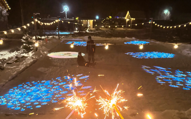 Глэмпинг А у реки