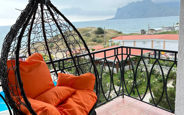 Апартаменты №1 Двухуровневый люкс, 1 линия, вид на море (6чел+1)