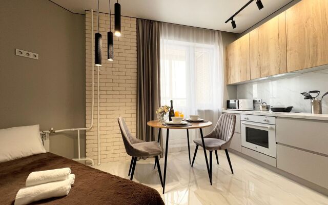 Апартаменты 1-к квартира на Хрустальной 29