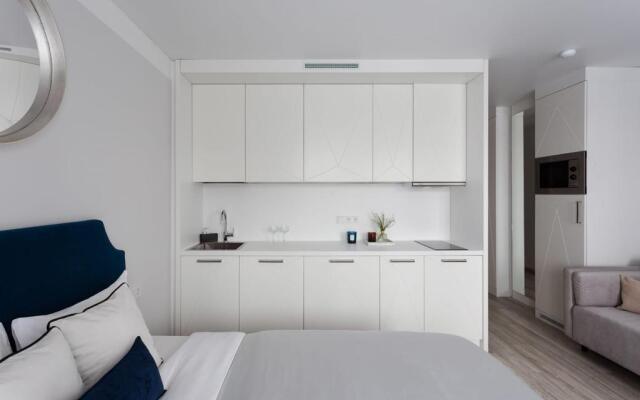 Апартаменты Квартира Cтудия у метро Бухарестская