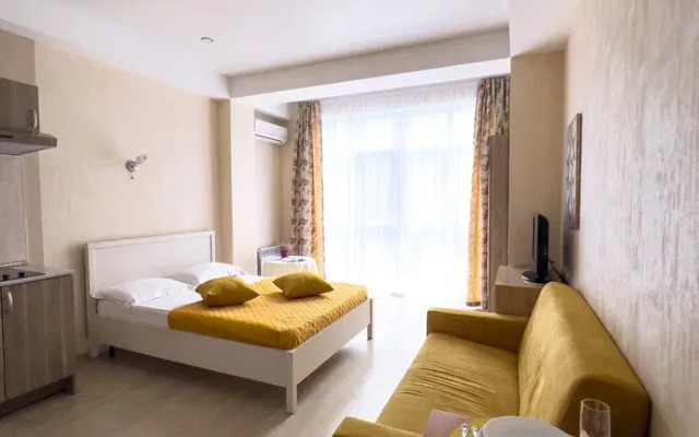 Апартаменты Однокомнатные ЖитьВСочиКруто в 10 Минутах Пешком до Моря