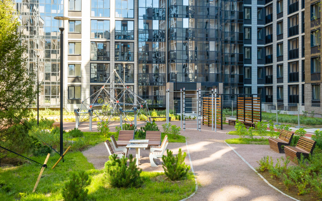 Апартаменты GLOBALSTAY. Стильная 1-комн квартира в новом ЖК Панорама у Парка Сосновка — фото 5