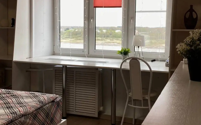 Квартира Трехкомнатная квартира с видом на Волгу