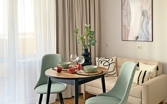 Квартира Видовая студия на 17 этаже