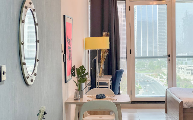 Cosmos Living Spacious Studio With Balcony Apartments