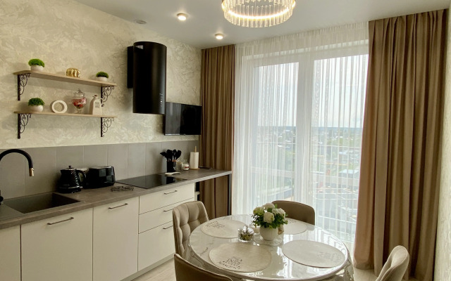 Квартира 1-к квартира у озера Кабан