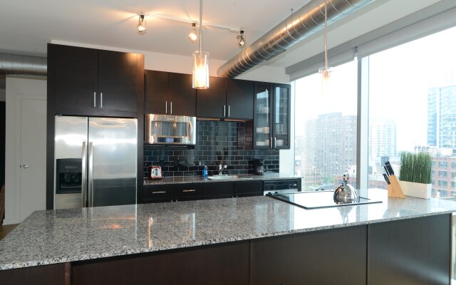 In River North with Balcony View Apartment