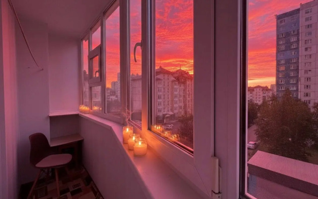 Uyutnye s Balkonom v Tsentre Goroda Apartments