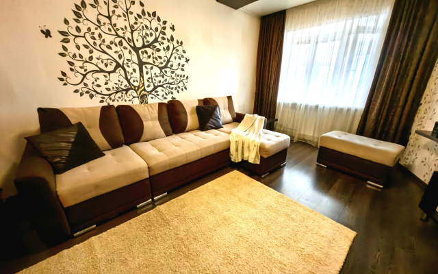 Квартира Уютная с видом на реку Тура и город