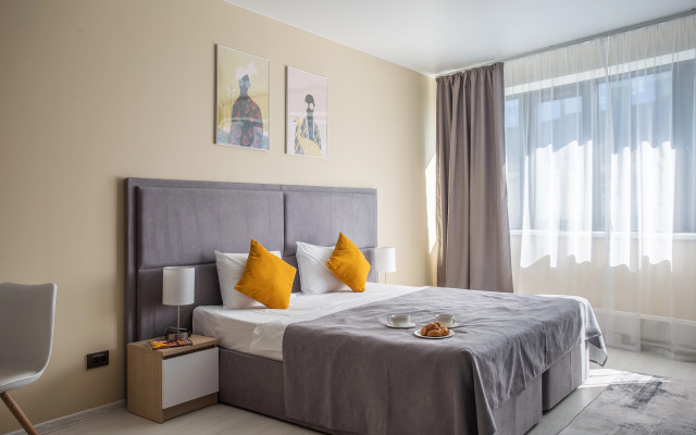 Lyuks U Metro Na Vasilyevskom V Novom Zhk Apartments