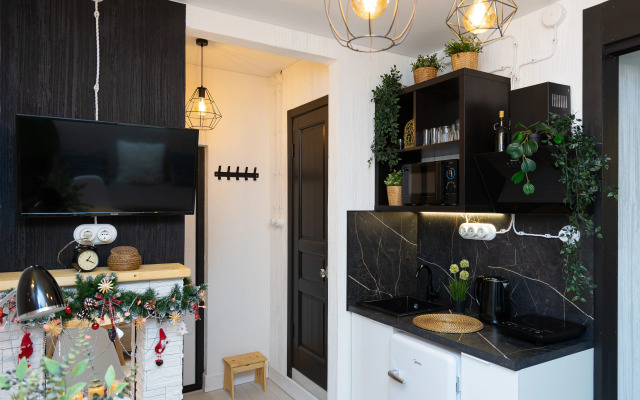 S Saunoy i Kaminom Peterburgskaya Kreml Tsentr Flat