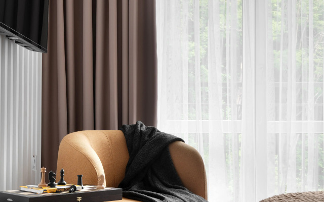 Studiya s vidom na les v Zhk Letniy Flat