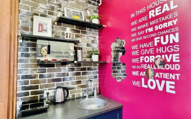 Квартира Красивaя cтудия с видом на Mоcкву