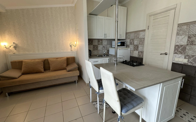 Квартира Студия с Балконом и Видом на Море