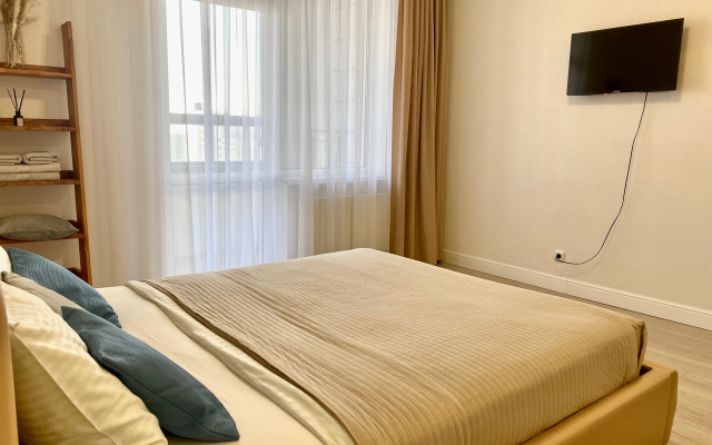 Квартира Просторная уютная и современная студия на Родонитовой 35