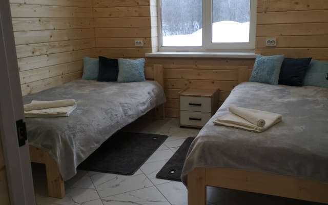 Гостевой дом с сауной вблизи реки и озера Ладоги Лисий берег