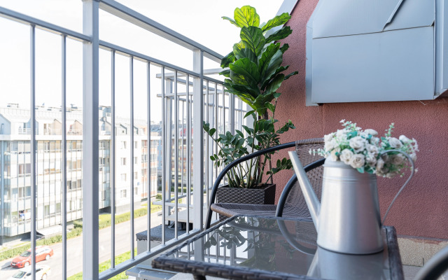 Квартира Мансардная Двухкомнатная у Аэропорта и Экспофорума