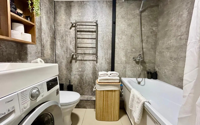 Апартаменты Двухуровневая студия Loft в центре города