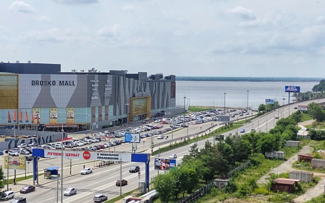 Квартира студия с видом на Амур и город