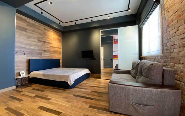 Zhk poseydon 632 Mamayka Vidovaya Studiya S Balkonom (Trustcontrol) Flat