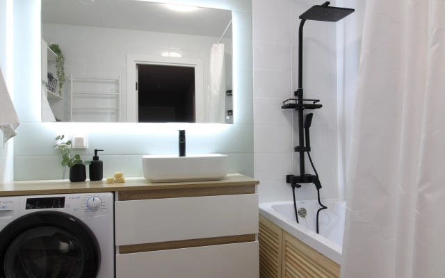 Квартира Wood'n'Stone в 5 минутах от ЖД вокзала