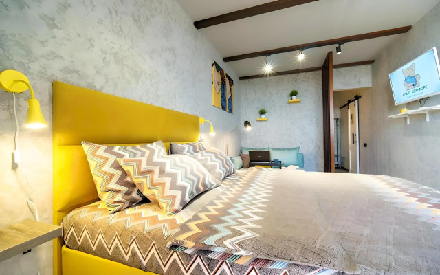 Квартира Студия Апарт Комфорт Лофт-Дизайн в ЖК Мозаика