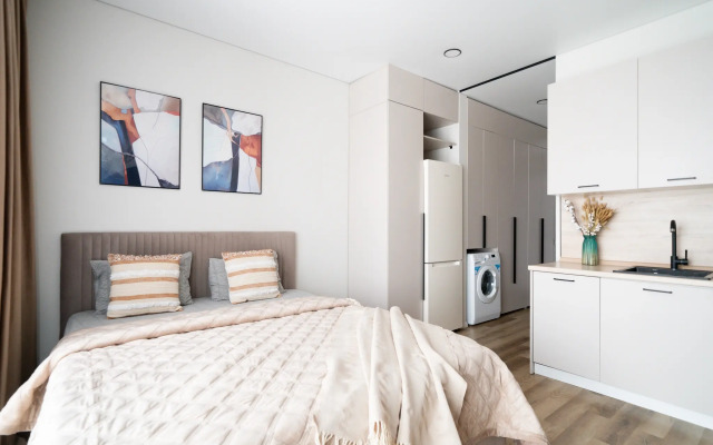 Апартаменты Студия Комфорт ЖК Метрополия Башня Афины