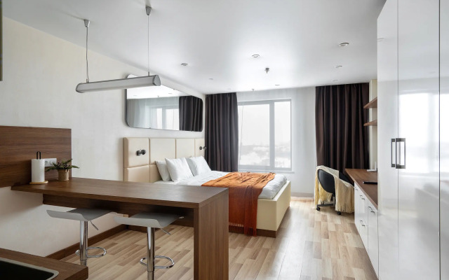 Апартаменты Стильная студия Riva на 23 этаже