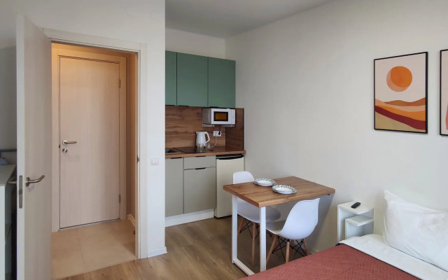 Апартаменты студия 20 м² 1 кровать