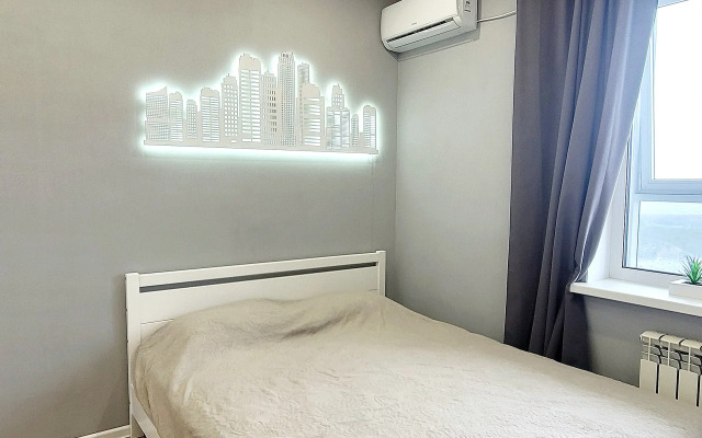 Квартира Уютная студия на 24 этаже с панорамным видом